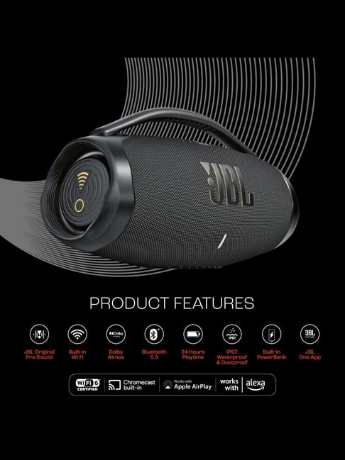 Jbl Boombox Jbl Charge Bass JBL Boombox Wi-Fi Review: Party Hard