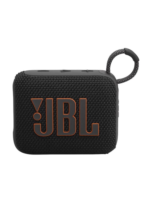 JBL Go 4, Wireless Ultra Portable Bluetooth Speaker with Pro Sound, Water & Dust Proof (Black)