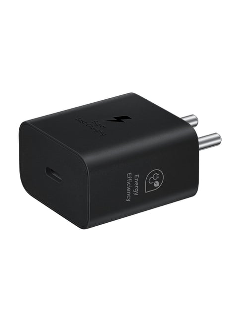 SAMSUNG Original 25W Type-C Travel Adaptor with Cable (Black)