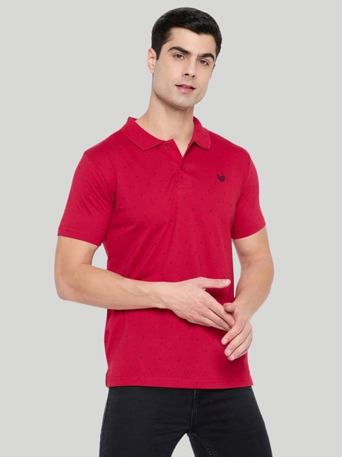 Duke Cranberry Slim Fit Polo T-Shirt-picture-13