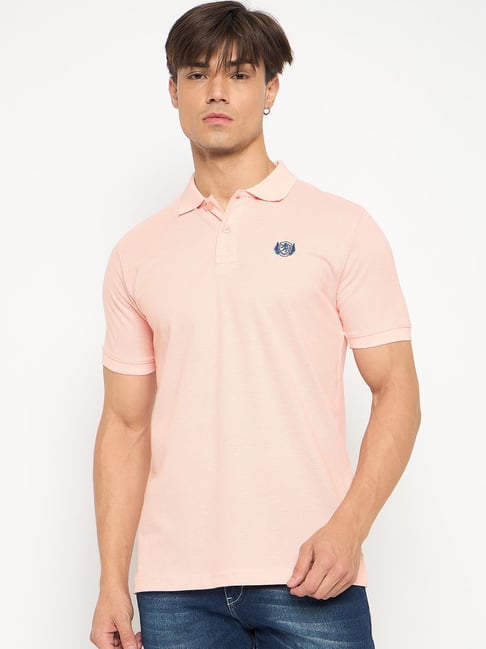 Duke Peach Slim Fit Polo T-Shirt-picture-26