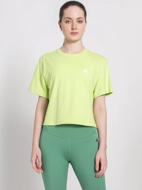 neon adidas top