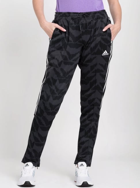 Buy ADIDAS Grey Printed Sports Track Pants for Women Online Tata CLiQ