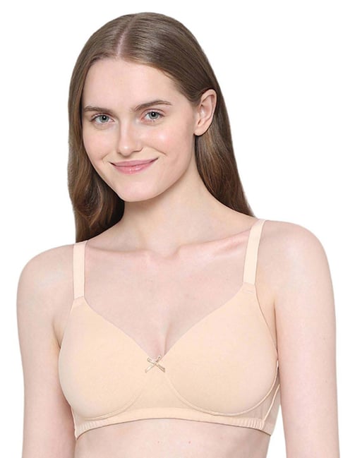 Wacoal Beige Cotton T-Shirt Bra-picture-12