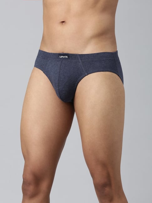 Levi'S Blue Cotton Skinny Fit Briefs