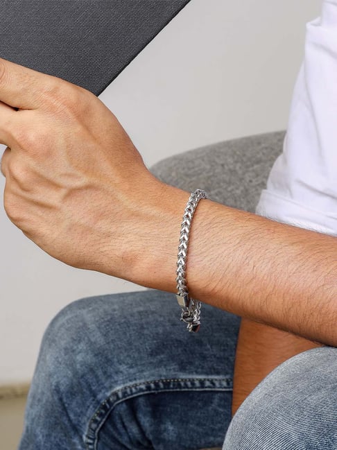 Joker & Witch Heracles Silver Bracelet for Men