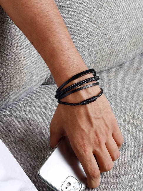 Joker & Witch Theseus Black Bracelet for Men