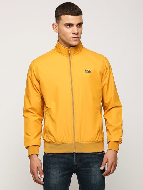 Pepe jeans yellow jacket best sale