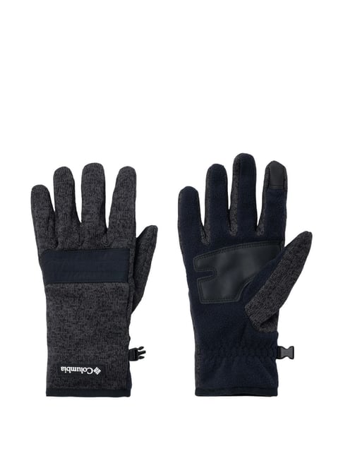 Buy Columbia Black Small Logo Gloves For Men At Best Price Tata CLiQ