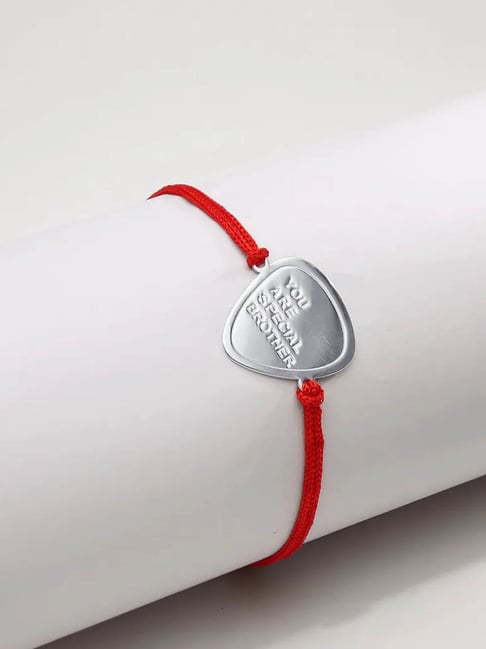 png jewellers P.N.Gadgil Jewellers 925 Sterling Silver Special Brother Thread Rakhi-picture-36