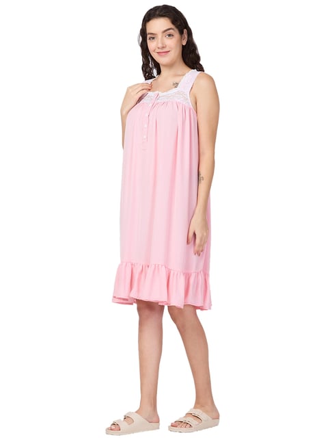 Desi Belle Pink Night Dress