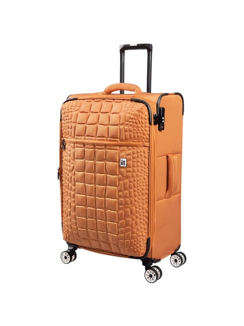 it luggage Reptilian Tan 8 Wheels Medium Soft Cabin Trolley Bag-picture-12