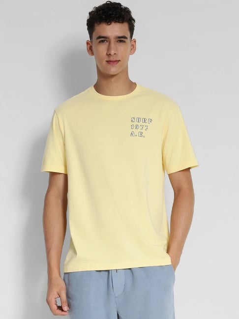 american eagle yellow top