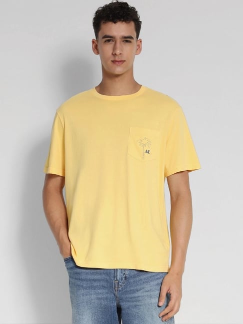 american eagle yellow top