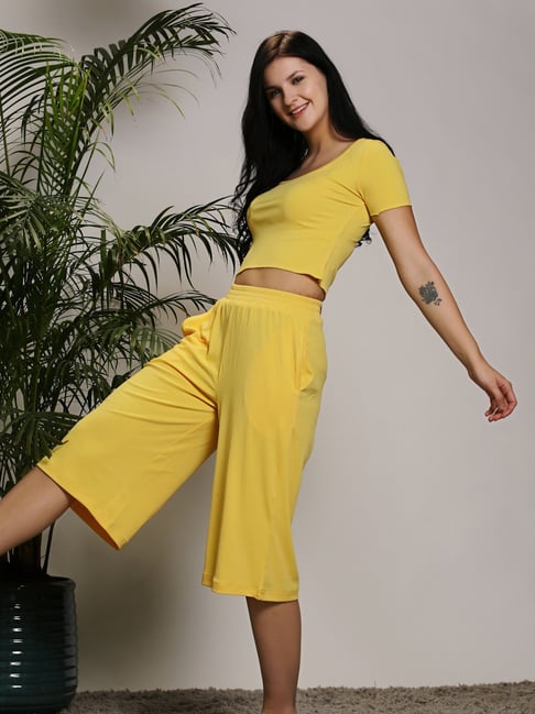 Sera Yellow Midi Co-Ord Set-picture-44