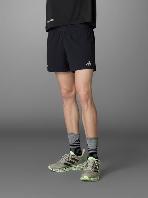 adidas Black Regular Fit Ultimate Heat.Rdy Running Shorts-picture-35