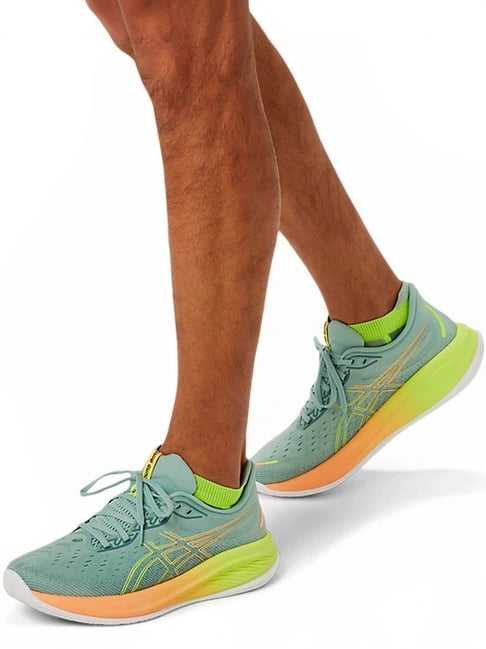 Asics Men's GEL-CUMULUS 26 Celadon Green Running Shoes