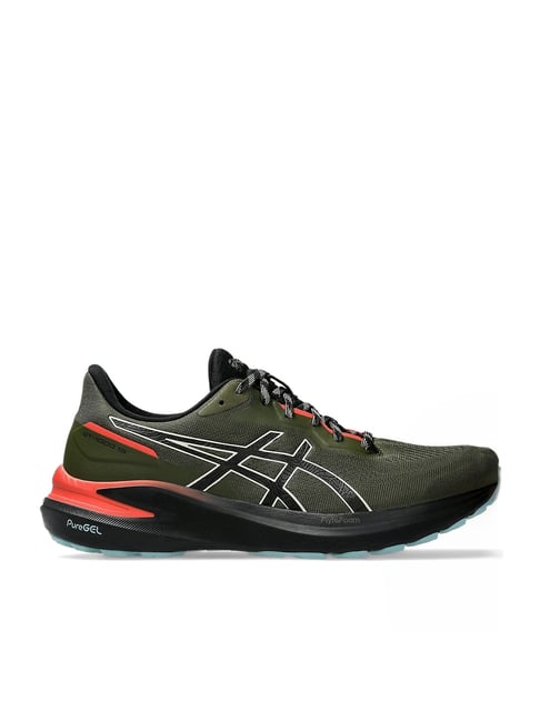Asics Men's GT-1000 13 TR Green Running Shoes