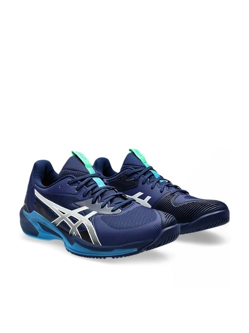 Buy Asics Men's SOLUTION SPEED FF 3 Blue Tennis Shoes for Men at