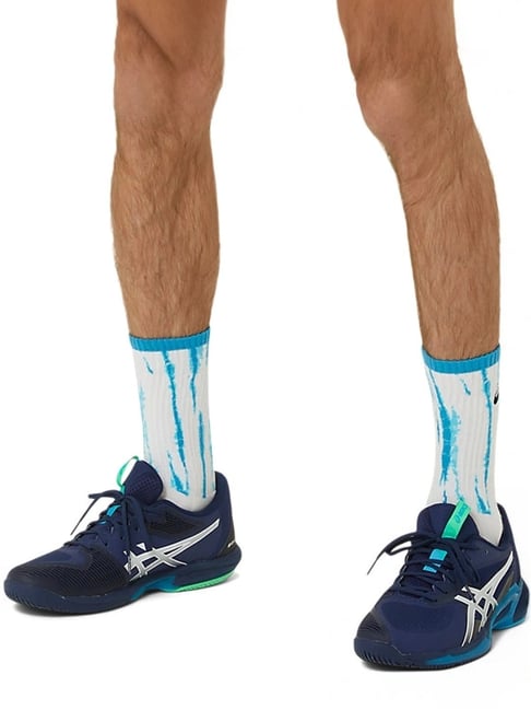 Buy Asics Men's SOLUTION SPEED FF 3 Blue Tennis Shoes for Men at