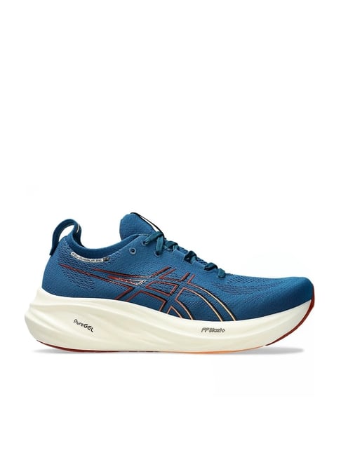 Asics Men's GEL-NIMBUS 26 Blue Running Shoes