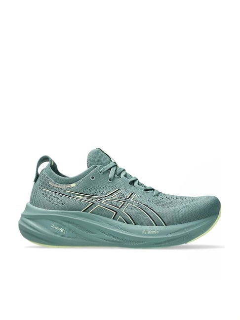 Asics Men's GEL-NIMBUS 26 Green Running Shoes