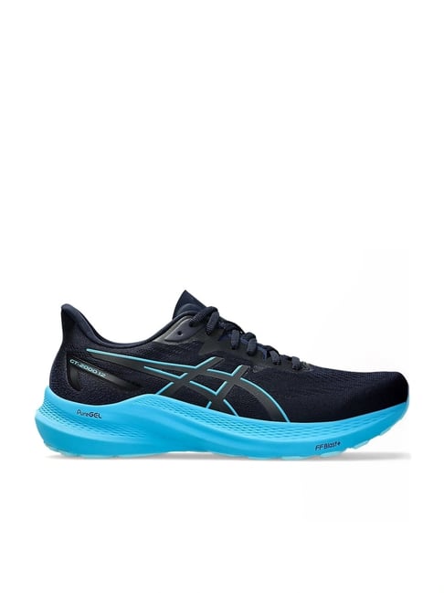 Asics Men's GT-2000 12 Blue Running Shoes