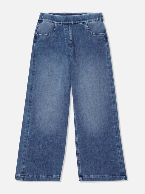 Allen Solly Kids Blue Regular Fit Jeans-picture-15