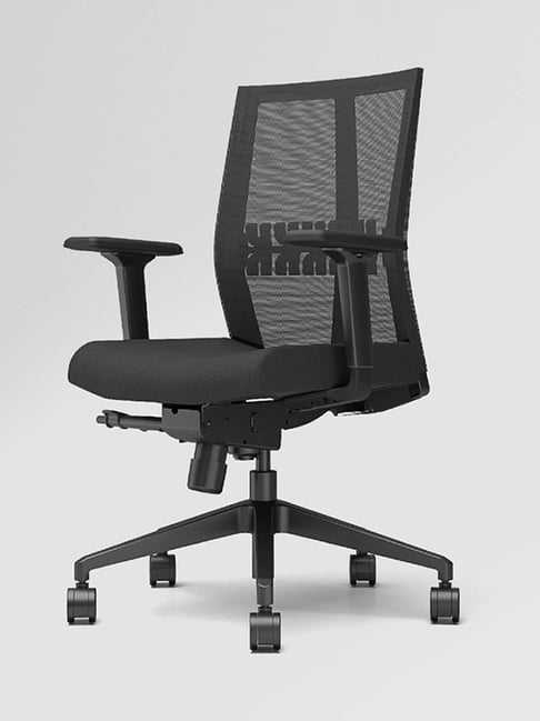 Mid Back Aero Mesh Back Synchro Chair Mid Back Chair With Godrej