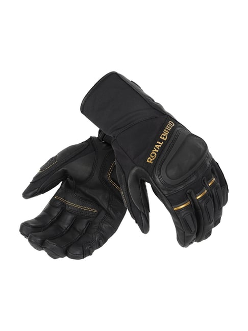 Buy Royal Enfield Black Darcha Riding Gloves L at Best Price Tata CLiQ