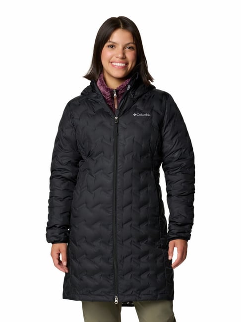 Clothing Columbia Heavenly Long Hooded Jacket Black Columbia