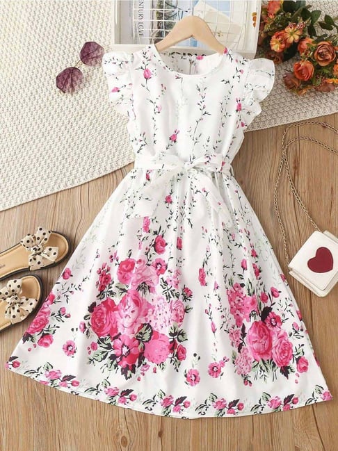 strapless open back dress For A Season Smocked Dress in Hot Pink – Impressions Online Boutique main image 1