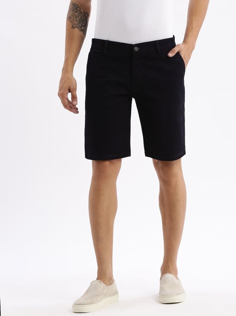 showoffff Showoff Navy Slim Fit Printed Shorts-picture-16