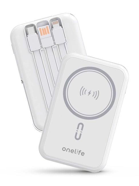 Onelife Power 15, 15W Magnetic Magsafe Wireless (White)