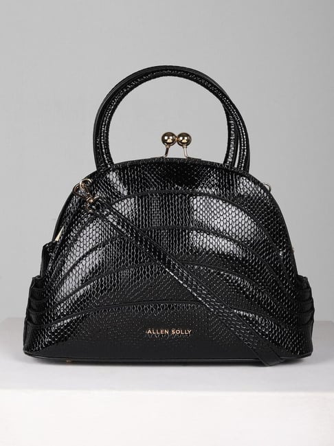 Allen solly black solid shoulder bag online