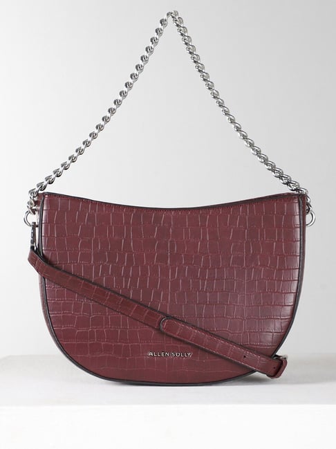 Allen solly maroon handbag online