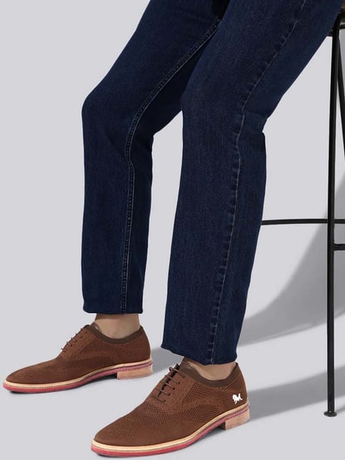 Neemans Men's Brown Oxford Shoes