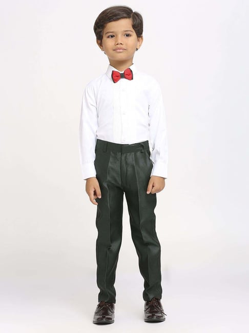 Buy Kids Island Boys Green Solid Suit Set for Boys Clothing Online