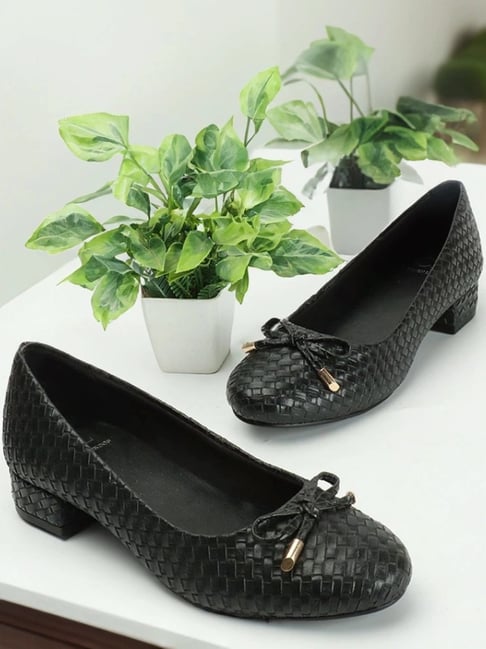 Carlton London Women's Black Casual Pumps-picture-21