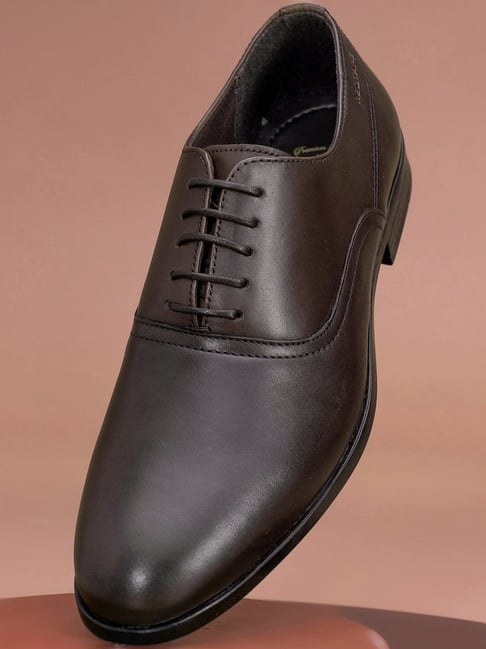 Red Tape Men's Brown Oxford Shoes