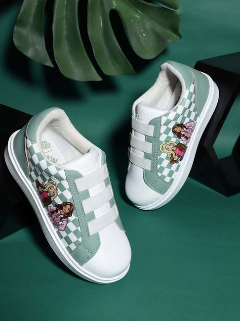 Kidsville Girls Soft Moss Green Casual Wear Shoe