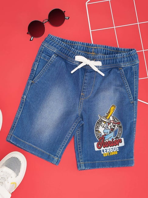 Pantaloons Baby Kids Dusk Blue Cotton Regular Fit Full Sleeves Short-picture-23