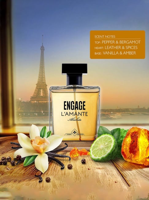 Buy Engage L'amante Absolute Eau De Parfum for Men 100 ml at