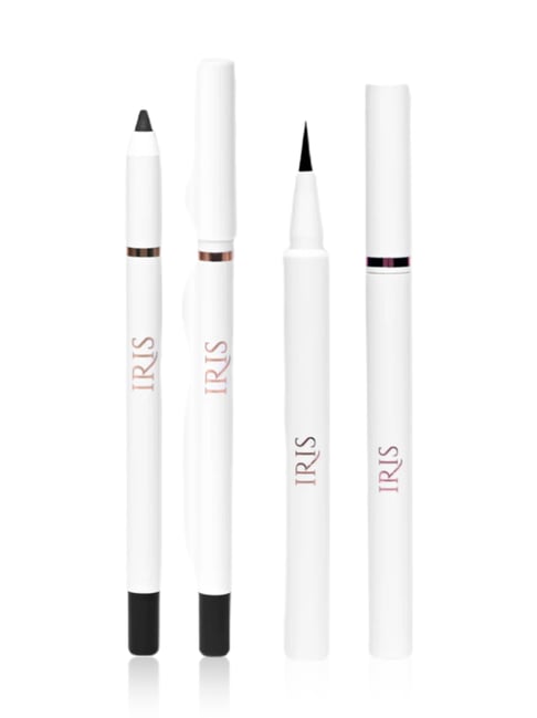 Iris Cosmetics The Ultimate Duo Kohl Pencil & Eyeliner Combo