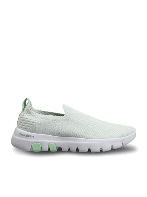 Adidas Women's Powerthru Semi Green Walking Shoes-image-40