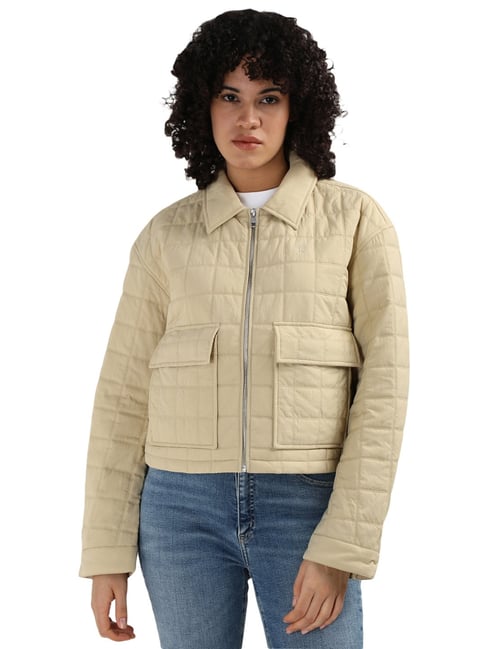 Fashion calvin klein quilted coats