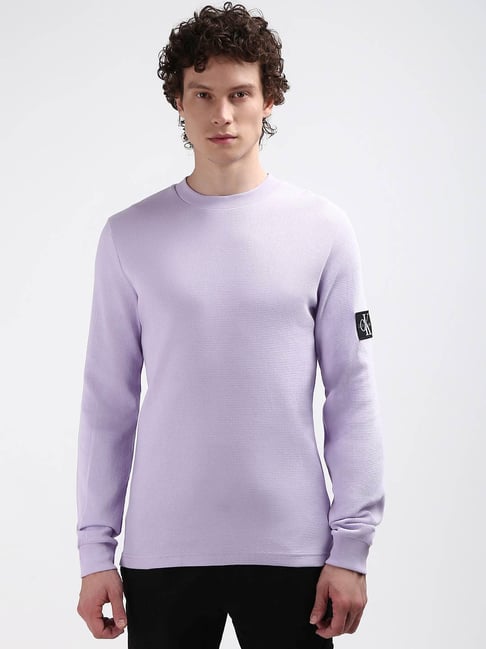 Mens Clothes Lilac Stone Island T Shirt Mens Clothes Stone Island