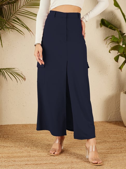 Rare Navy Maxi Skirt