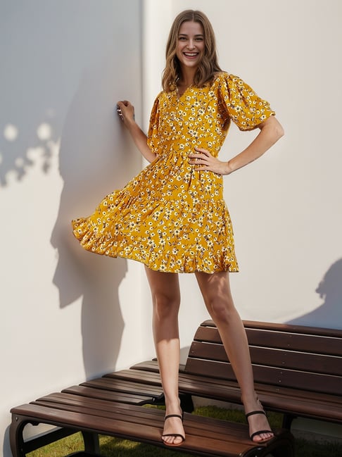 Mustard a fashion line dress