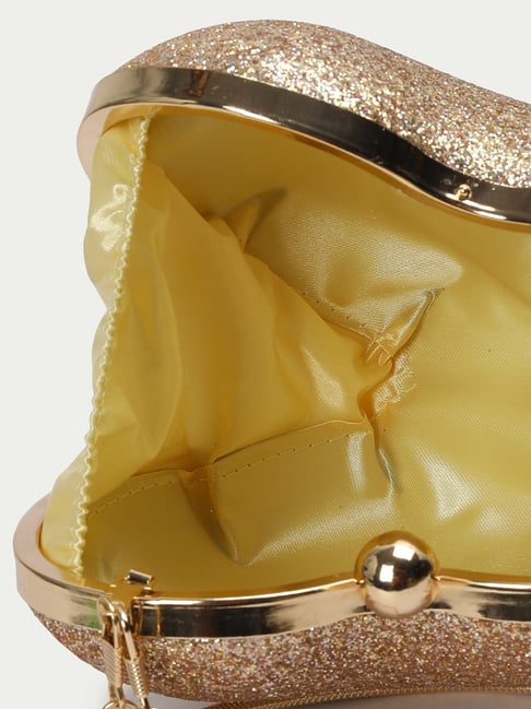 Code by Lifestyle Gold Box Clutch